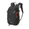 A black backpack is shown against a white background. Produktbild-Vorschau