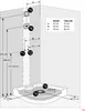 AcquaVapore D37-10L1-EC Dusche Duschtempel Komplett Produktbild-Vorschau 5