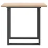 vidaXL Table de salle à manger O-cadres 80x80x75,5 cm pin Voir les images du produit 5