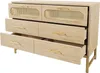 Sweiko Rattan kommode Sideboard mit 6 Schubladen, Produktbild-Vorschau 12
