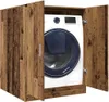 vidaXL Mobile per lavatrice in legno vecchio 70,5x71,5x91,5 Anteprima dell’immagine prodotto 2