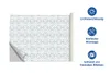 Sichtschutzfolie Blumenranke Produktbild-Vorschau 4