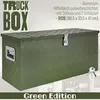 Deichselbox Grün Werkzeugkasten Truckbox Alu Box Anhänger Produktbild-Vorschau 2