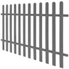 The Living Store Lattenzaun WPC 200x120 cm Produktbild-Vorschau 2