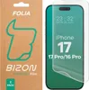 A product package for a screen protector, with a phone screen shown on the right. Produktbild-Vorschau
