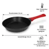 ZWIEGER Obsidian Bratpfanne 24 cm – Aluminiumguss mit Produktbild-Vorschau 2