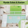 Homestyle4u Detská poschodová posteľ 90x200 s roštom, Náhľad obrázku produktu 19