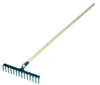 J.A.D. TOOLS rastrello in metallo verde, 16 denti con Anteprima dell’immagine prodotto 1