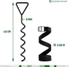 GardenGloss Bodenanker Trampolin Set (4 Stück) – 40cm Produktbild-Vorschau 4