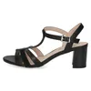Caprice Damen Sandale T-Steg Schnalle Leder Sandalette Produktbild-Vorschau 2