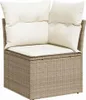 Gartensofa-set mit Kissen mit Speicher 6 pcs Beige Poly Produktbild-Vorschau 7