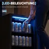 HOMCOM Getränkekühlschrank 70 Dosen 70L mit Doppelglas-Tür, Produktbild-Vorschau 7