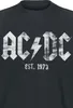 AC/DC T-Shirt Herren Est, 1973 schwarz Band-Merch, Bands Produktbild-Vorschau 2