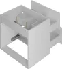 Waschtisch 60.6cm Izae mit 2 Schubladen, Weiß Produktbild-Vorschau 4