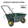 LEADZM Záhradná vozík, 2 kolesá, nosnosť do 135 kg, vozík Náhľad obrázku produktu 2