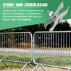 10 Stück Bauzaun Verbindungsschelle 42 x 42mm, Mobilzaun Produktbild-Vorschau 3