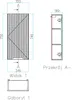Wysoka Szafka Do Łazienki 2-Drzwiowa - Elegancka I Podgląd zdjęcia produktu 10