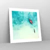 Poster - Poster ohne Rahmen - Insel Boot Schiff Ozean - Produktbild-Vorschau 7