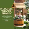 Bloempot "Wensfontein" van dennenhout, bloempot Productafbeelding-voorbeeld 3