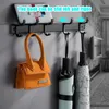 2 Stück Garderobenhaken Hakenleiste Kleiderhaken Wand mit 5 Produktbild-Vorschau 7