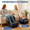 HOMCOM: poggiapiedi e massaggiatore per i piedi 2-in-1, con Anteprima dell’immagine prodotto 4