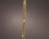 LED Solar Seil Lichterkette 5m Jute Kunststoff Warmweiß Produktbild-Vorschau 2