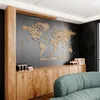 Dřevěná mapa světa na zeď – 3D dřevěná nástěnná mapa, Náhled obrázku produktu 3