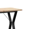 Design Esstisch Y-Gestell 80x50x75,5 cm Massivholz Kiefer & Produktbild-Vorschau 6