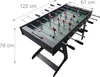 Tavolo da calcio balilla Relaxdays, pieghevole, L x P x A: Anteprima dell’immagine prodotto 4