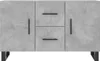 vidaXL Sideboard Betongrau 100x36x60 cm Holzwerkstoff Produktbild-Vorschau 6