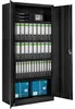 Armoire métallique 5 niveaux - noir, 90 cm Voir les images du produit 1