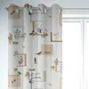 SCHÖNER LEBEN. Vorhang Lebensweisheiten beige 245cm oder Produktbild-Vorschau 1