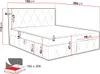 MIRJAN24 Boxspringbett Simoti, Doppelbett mit zwei Produktbild-Vorschau 7