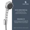 SANTRAS® Wandhalterung aus Kunststoff rund in Chrom Produktbild-Vorschau 4