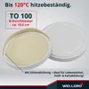 WELLGRO 25x Einmachdeckel TO100 - weiß - Twist-Off-Deckel Produktbild-Vorschau 4