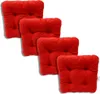 Gestepptes Softkissen Stuhlkissen 40x40x8 cm aus Microfaser Produktbild-Vorschau 2