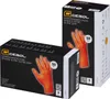 GEBOL Einweghandschuhe Orange Nitrilhandschuh Ultra Grip Produktbild-Vorschau 1