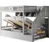 Letto a castello Merax 140x200 cm con letto inferiore Anteprima dell’immagine prodotto 4