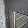 120x76x185cm 180° cm Falttür Nischentür Klarglas Produktbild-Vorschau 7