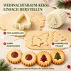 Weihnachtskeks Ausstecher 2er-Set, Weihnachtsbaum Keksform Produktbild-Vorschau 7