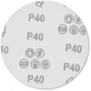 Exzenter Schleifscheiben 150 mm Klett P40 ohne Loch Metall Produktbild-Vorschau 2