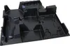 A black plastic insert tray with multiple compartments. Anteprima dell’immagine prodotto