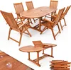 CASARIA® Salon De Jardin Extérieur Papillon - Table De Voir les images du produit 1