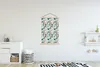 MuchoWow® Textilposter Blumen - Rosen - Flieder 120x180 cm Produktbild-Vorschau 2