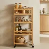 Carrello da bagno KLUK, 3 ripiani, 76 cm Anteprima dell’immagine prodotto 2