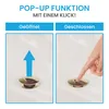 Bächlein Pop Up Ablaufgarnitur mit Überlauf für Waschbecken Produktbild-Vorschau 2