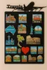 Magnettafel Schwarz 74X49 Unsere Reisen TRAVELS AIR Produktbild-Vorschau 2