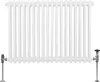 Radiatore tradizionale a 2 colonne - 600 x 832 mm - Bianco2 Anteprima dell’immagine prodotto 2