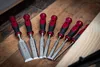 Ciseau à bois avec poignée rouge-noir 2K, 24mm, STUBAI Voir les images du produit 9