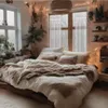 COZYOR Makramee-Vorhang, mit Holzösen Boho Vorhang Produktbild-Vorschau 6